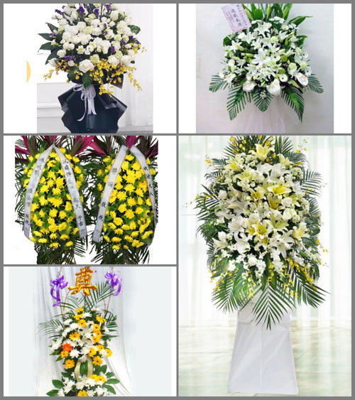 福建福州长乐市漳港街道屏洋村白事花篮预定